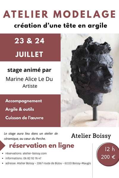 Atelier modelage