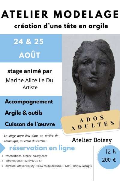 Atelier modelage