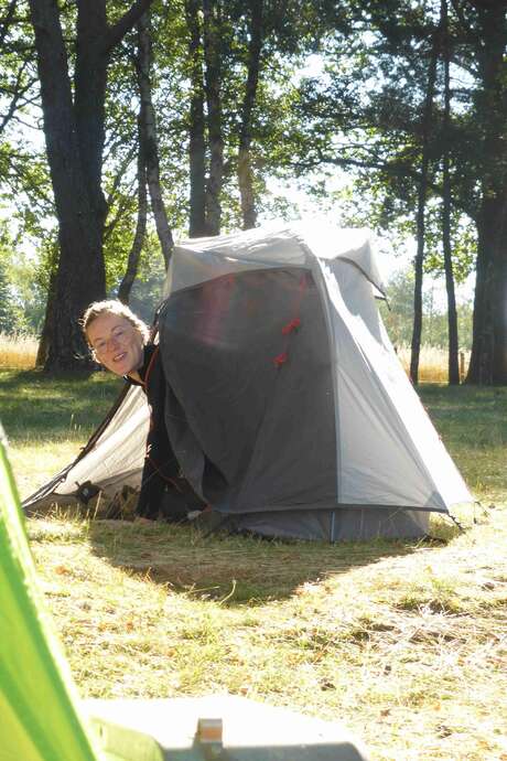 Bivouac en famille à la Maison du Parc
