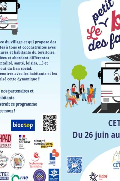 Bus des familles à Ceton