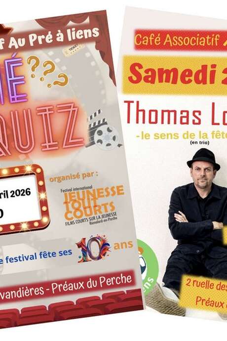 Thomas Louise au café associatif "Au Pré à liens"
