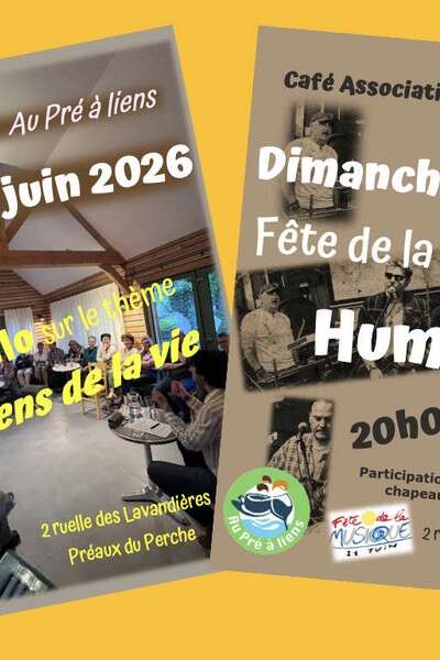 Café philo au café associatif "Au Pré à liens"