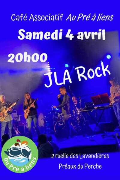 Concert "JLA Rock"au café associatif "Au Pré à liens"