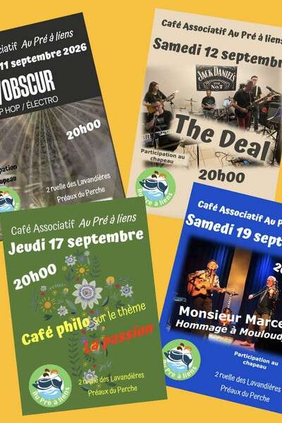 Café philo Au Pré à liens