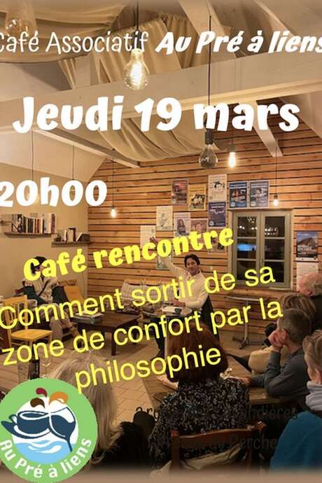 Café rencontre au café associatif "Au Pré à liens"