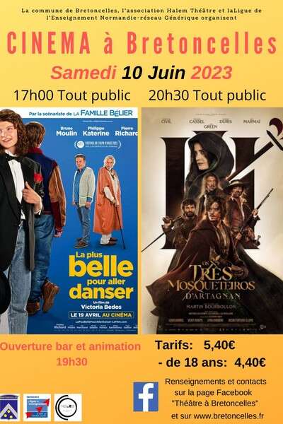 Cinéma à Bretoncelles - 2 séances