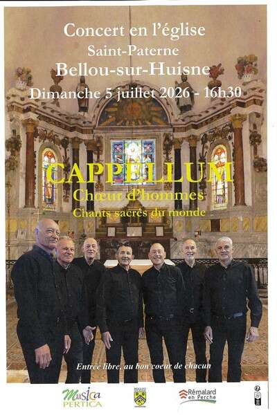 Concert du choeur d'hommes  CAPPELLUM