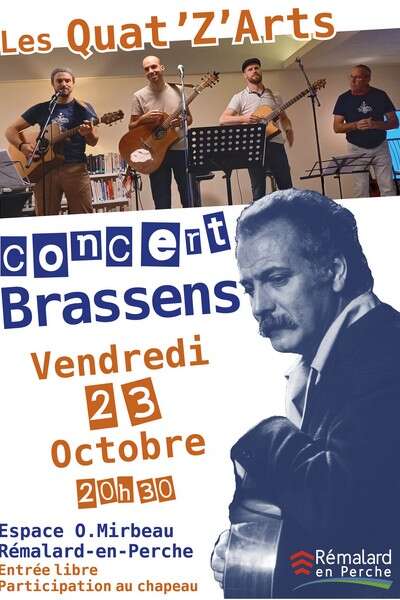 Les Quat'Z'Arts chantent Brassens
