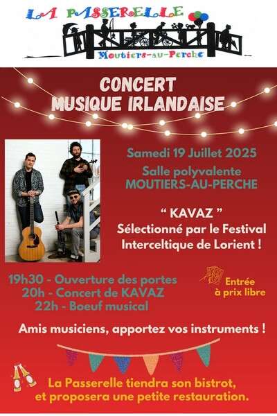 Concert Musique Irlandaise