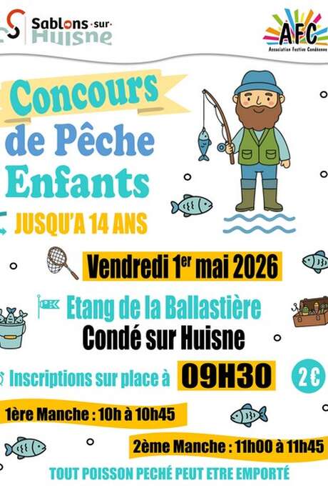 Concours de pêche pour les enfants