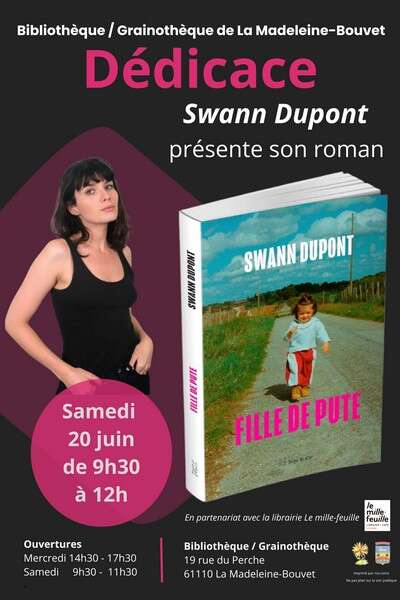 Swann Dupont en dédicace