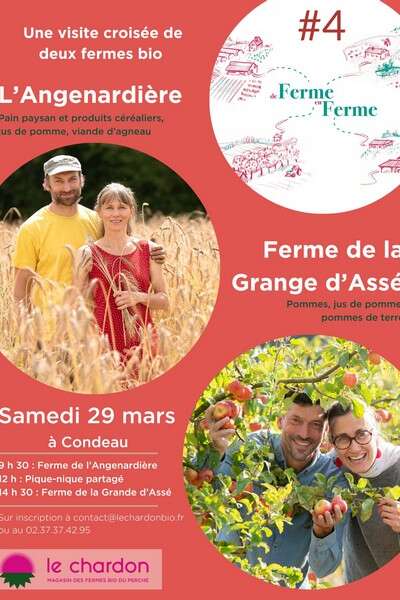 Visite croisée de deux fermes bio