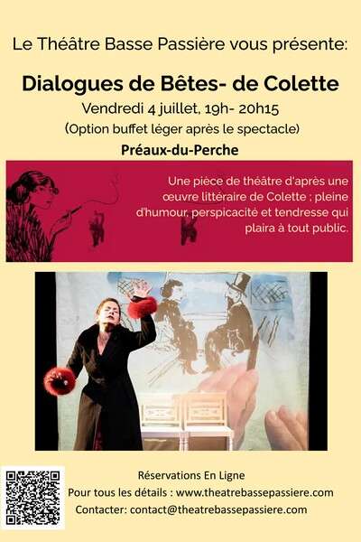 "Dialogues de Bêtes" - Pièce de théâtre