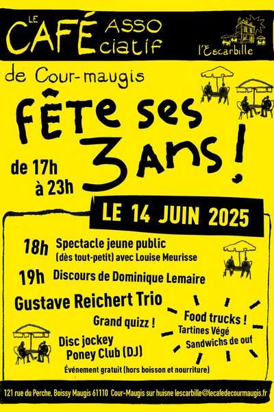 L'Escarbille fête ses 3 ans
