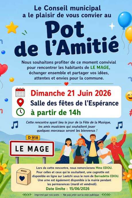 Pot de L'amitié