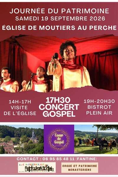 Journées du Patrimoine - Concert Gospel & visite de l'église