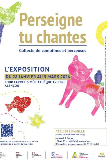 Perseigne tu chantes, l’exposition