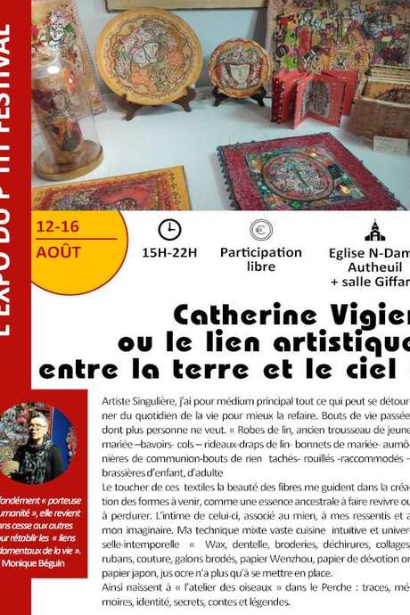 P'tit festival d'Autheuil : Expo du P'tit Festival avec Catherine Vigier
