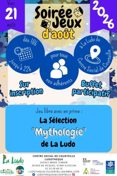 Soirée jeux à la Ludothèque