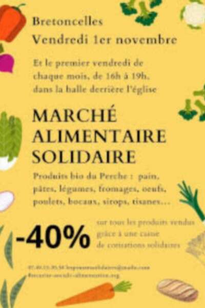 Marché alimentaire bio solidaire