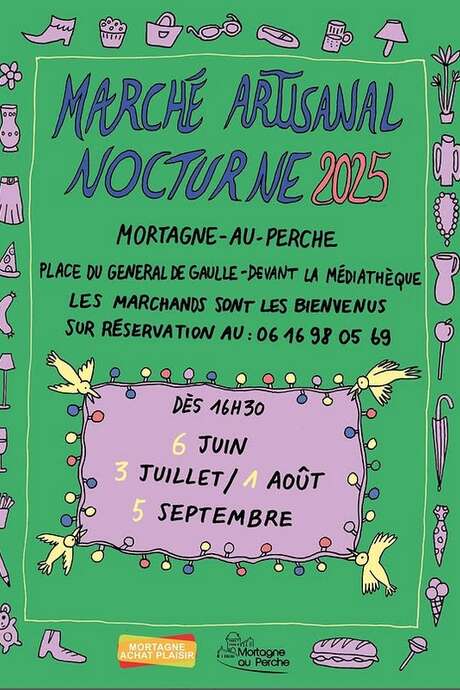Marché artisanal nocturne