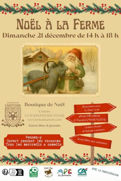 Noël à la ferme de l'Aritoire