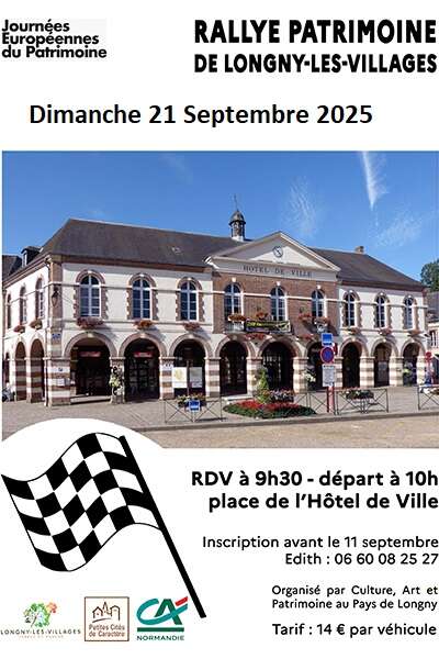 JEP : Rallye patrimoine de Longny-les-Villages