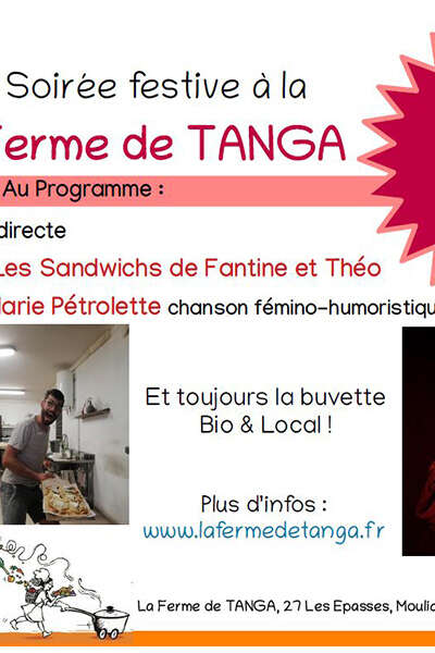 Soirée festive à la Ferme de Tanga