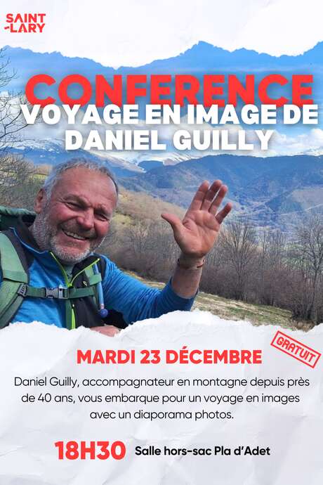 Conférence voyage en images de Daniel Guilly