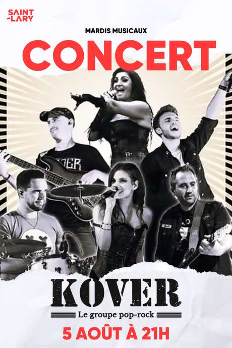 Mardis musicaux : groupe "Kover"