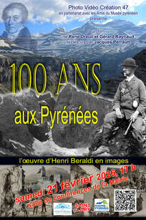 100 ans aux Pyrénées : l'oeuvre d'Henri Beraldi en images