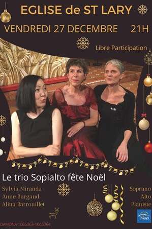 Concert de Noël - Trio Sopialto