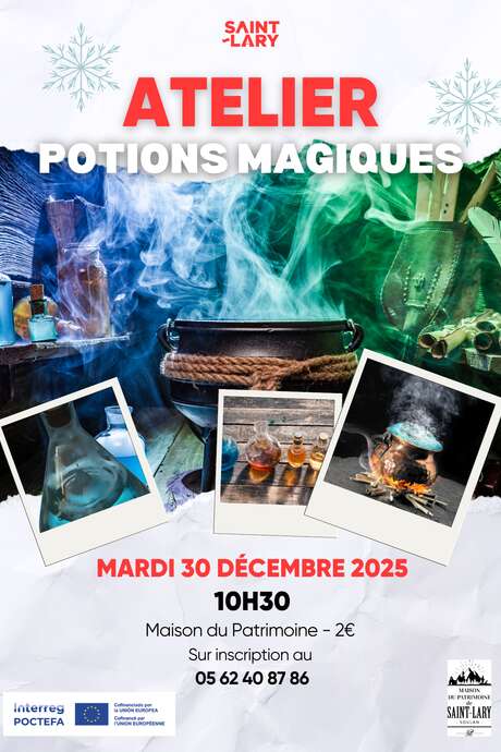 Atelier potion magique de noël