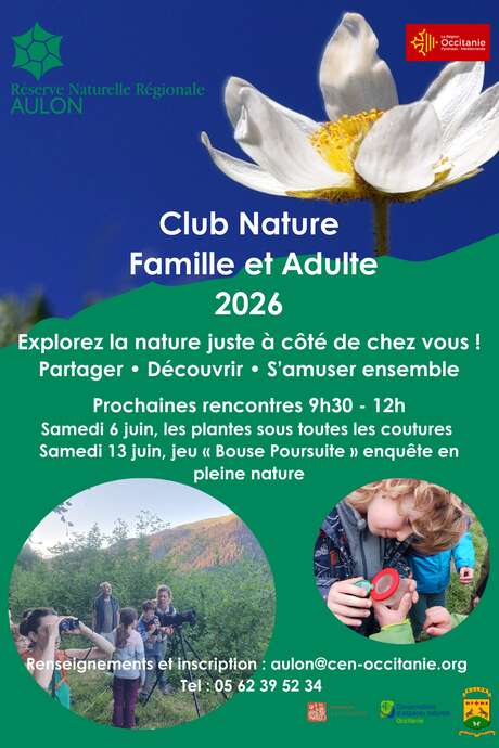 Club Nature Famille et Adulte