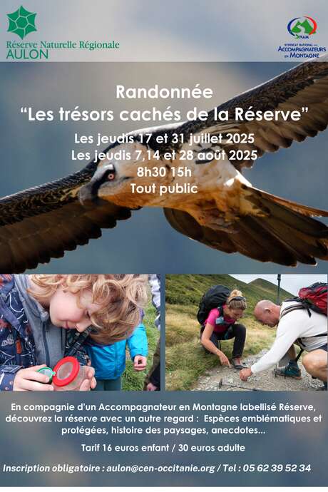 Randonnée accompagnée : Les trésors cachés de la Réserve