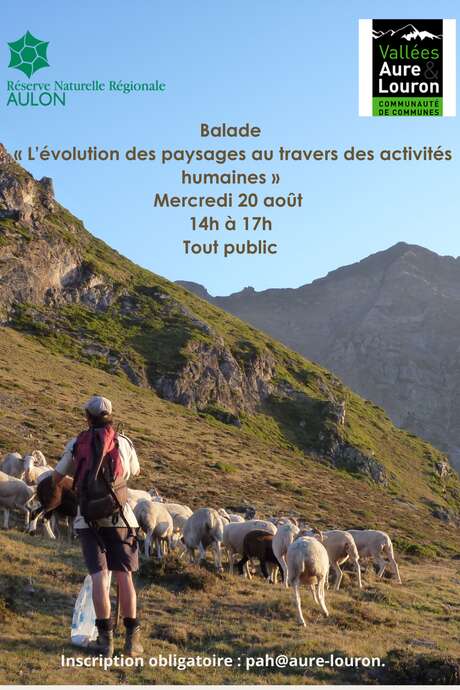 Balade « L’évolution des paysages au travers des activités humaines »
