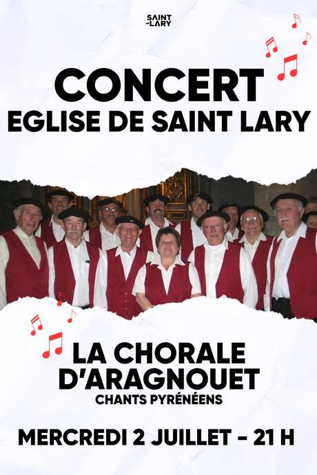 Concert La "Chorale d'Aragnouet"