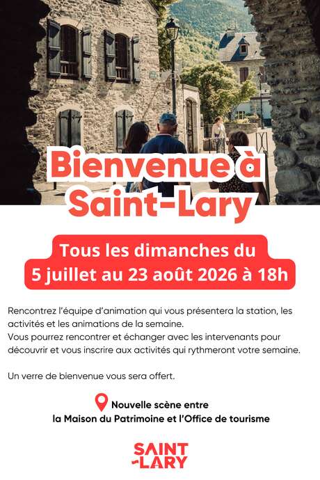 Pot d'accueil "Bienvenue à Saint-Lary"