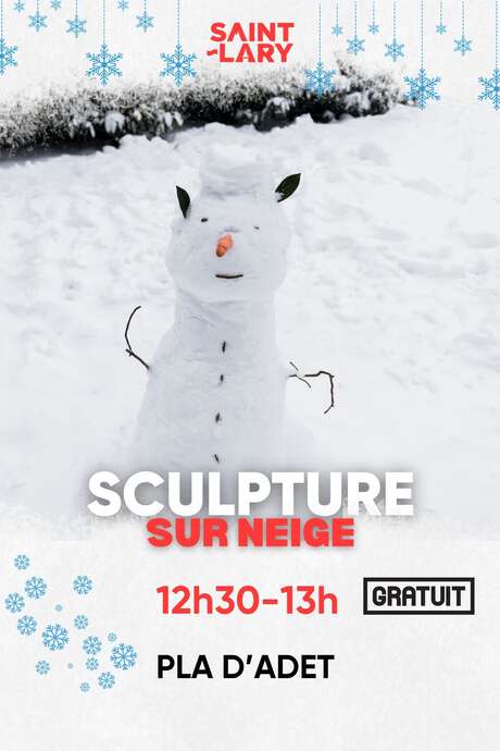 Animation Sculpture sur neige Animation Sculpture sur neige