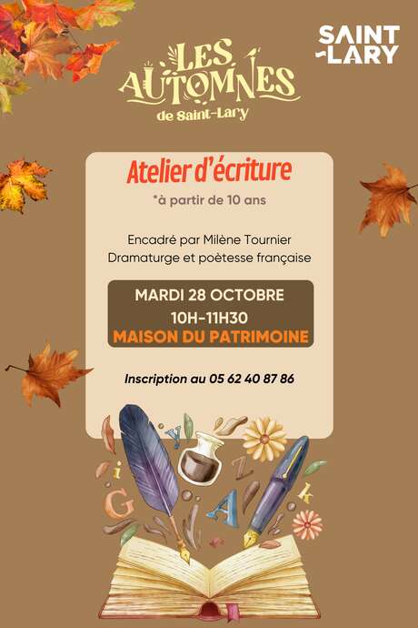 Atelier d'écriture Atelier d'écriture