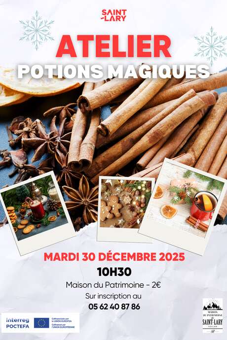 Atelier potion magique de noël