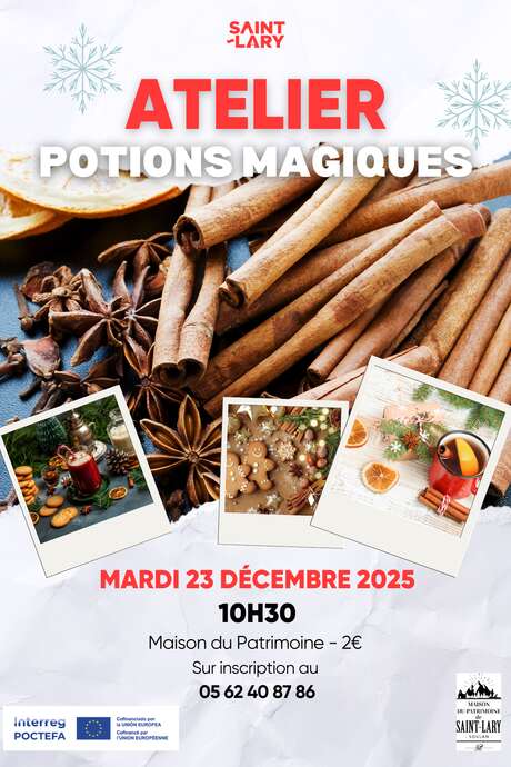 Atelier potion magique de noël