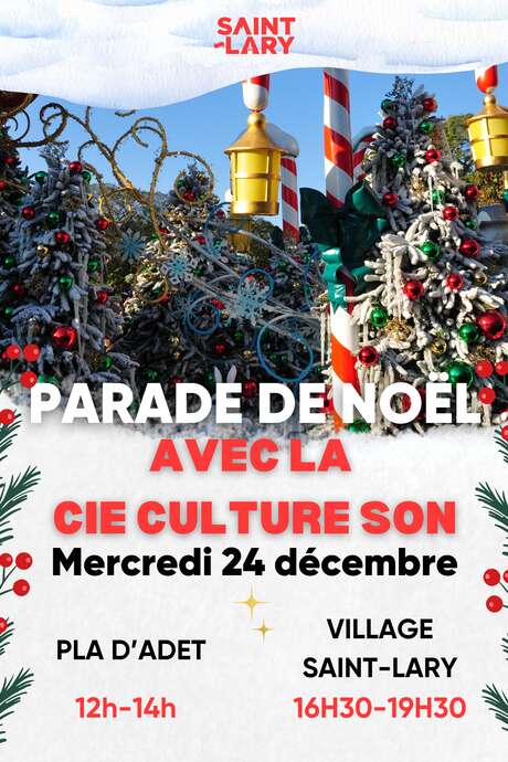 Parade de noël avec la Cie Culture son