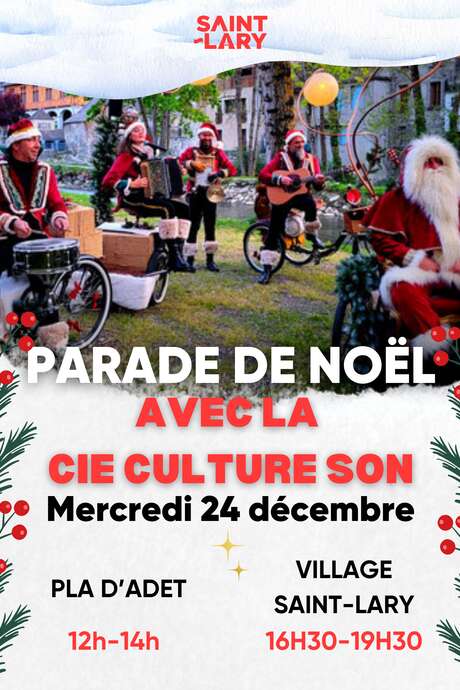 Parade de noël avec la Cie Culture son Parade de noël avec la Cie Culture son