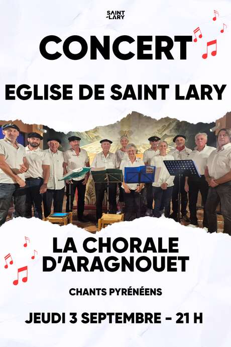 Concert La "Chorale d'Aragnouet"