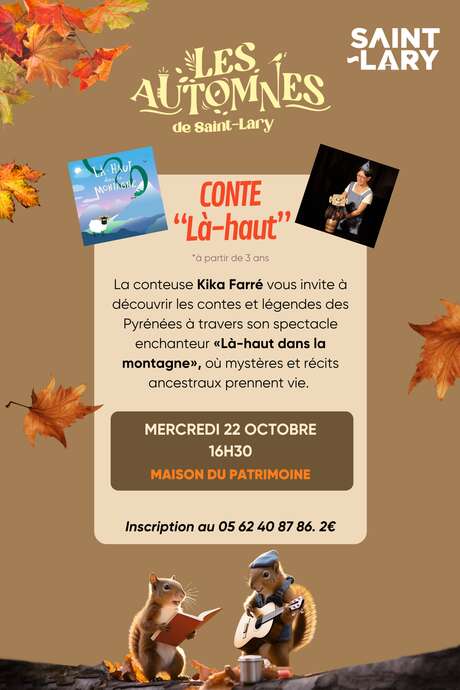 Conte "Là-haut dans la montagne" de Kika Farré