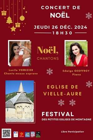 Concert de Noël Festival des Petites Eglises de Montagne