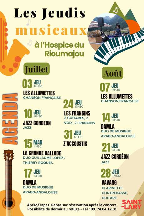 Concert Hospice du Rioumajou "Les allumettes"