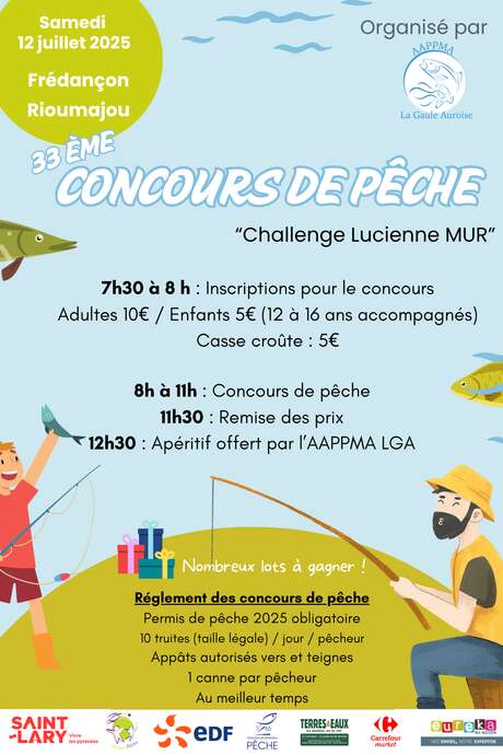 Concours de Pêche à Fredancon Rioumajou