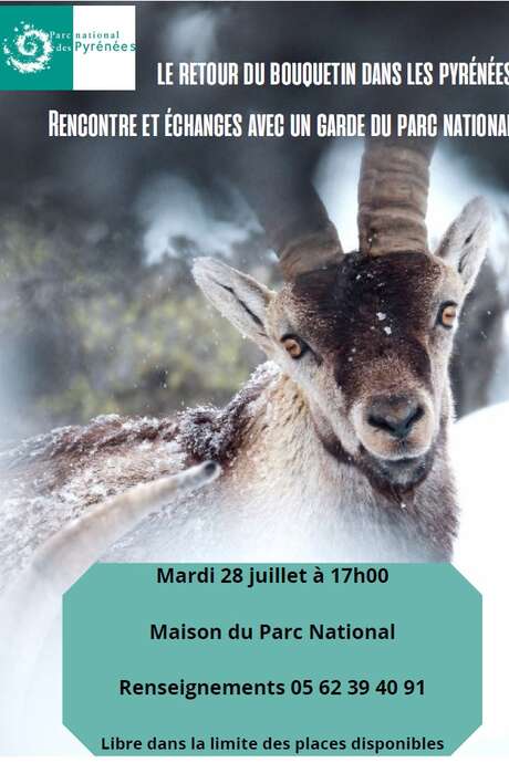 CONFERENCE SUR LE RETOUR DU BOUQUETIN IBERIQUE